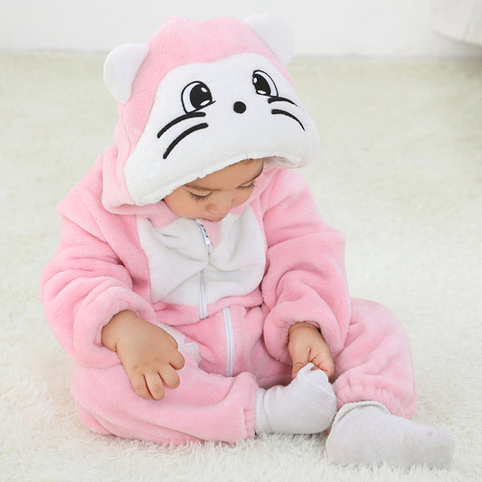 Treasured Cubs Pink Cat Onesie