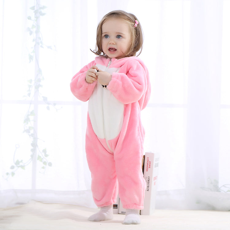 Treasured Cubs Baby Pink Bunny Onesie