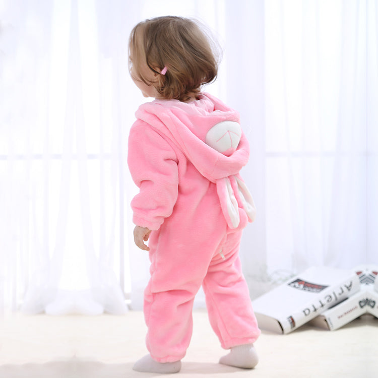 Treasured Cubs Baby Pink Bunny Onesie