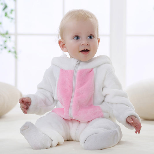 Treasured Cubs White Bunny Onesie